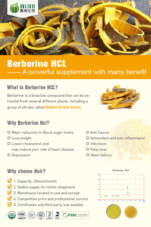شركة المصنعة لشركة Berberine وفق معايير cGMP ad photo