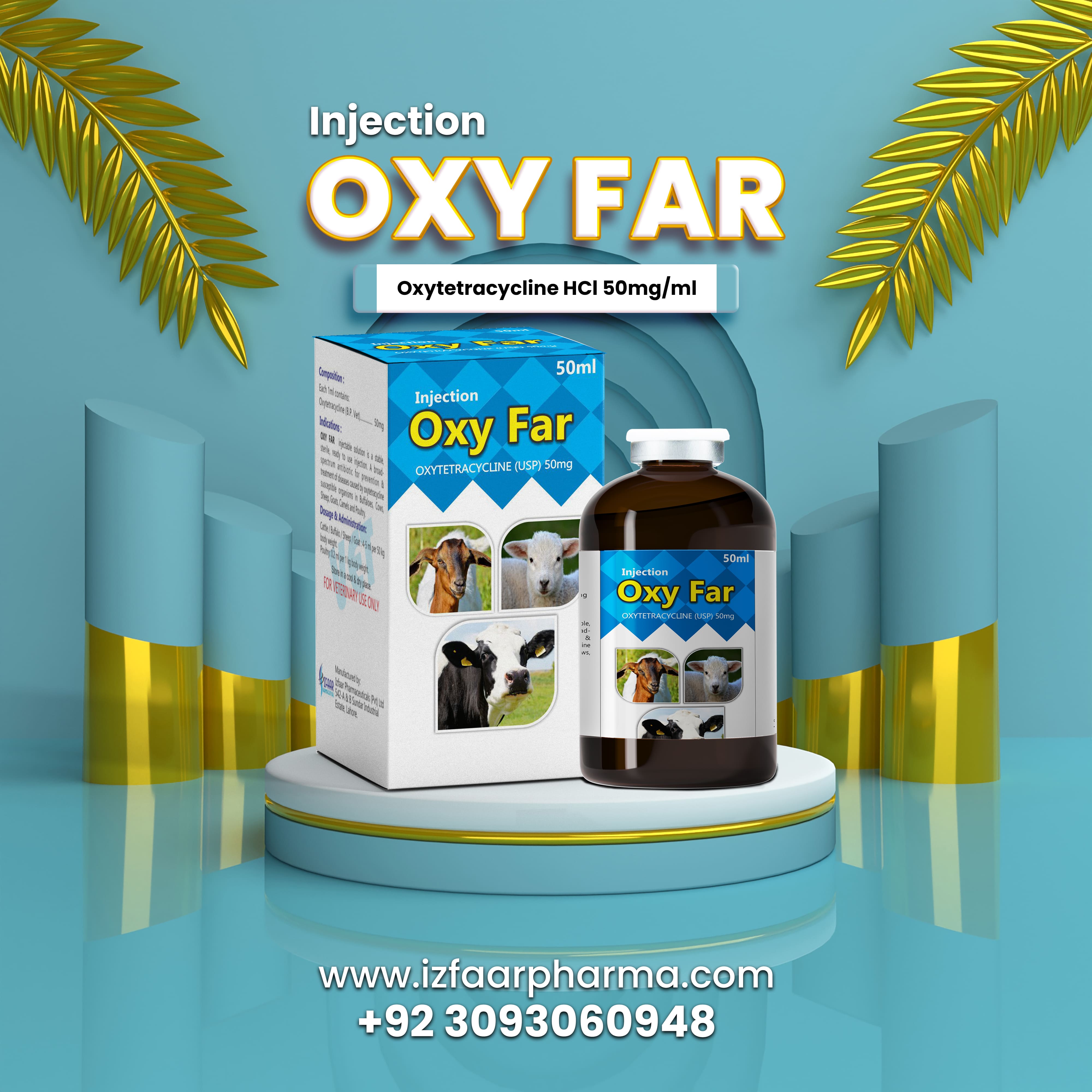 Oxyfar Injection – Fast-Acting Iron Supplement for Livestock ad photo